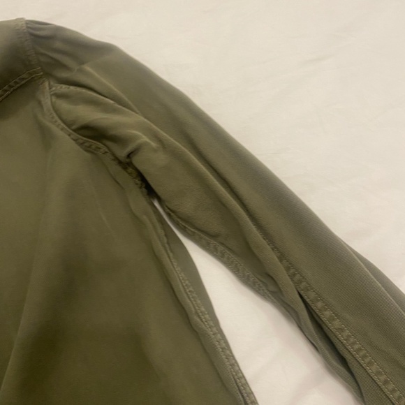 WESTERN SHIRT IN KHAKI STONEWASHED DENIM - Picture 10 of 10